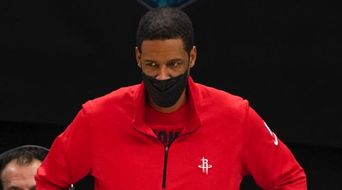 Houston Rockets head coach Stephen Silas